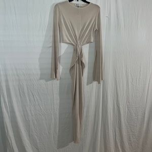 COPY - Women’s Zara Dress size medium color is beige